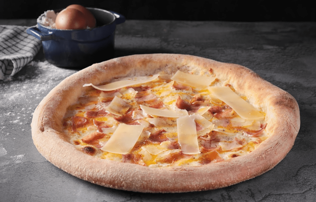 Pizza Carbonara La Aut Ntica Pizza Italiana Oven