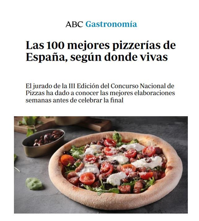 Mejores pizzería de España