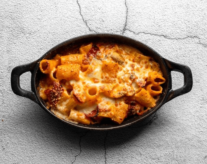 Rigatoni al horno